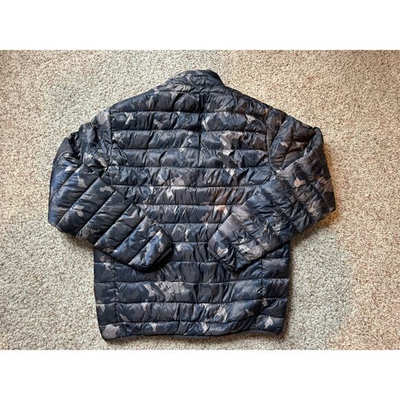 HAWKE & CO Mens puffer coat, size Medium, packable in pouch, Super light weight - Picture 4 of 14